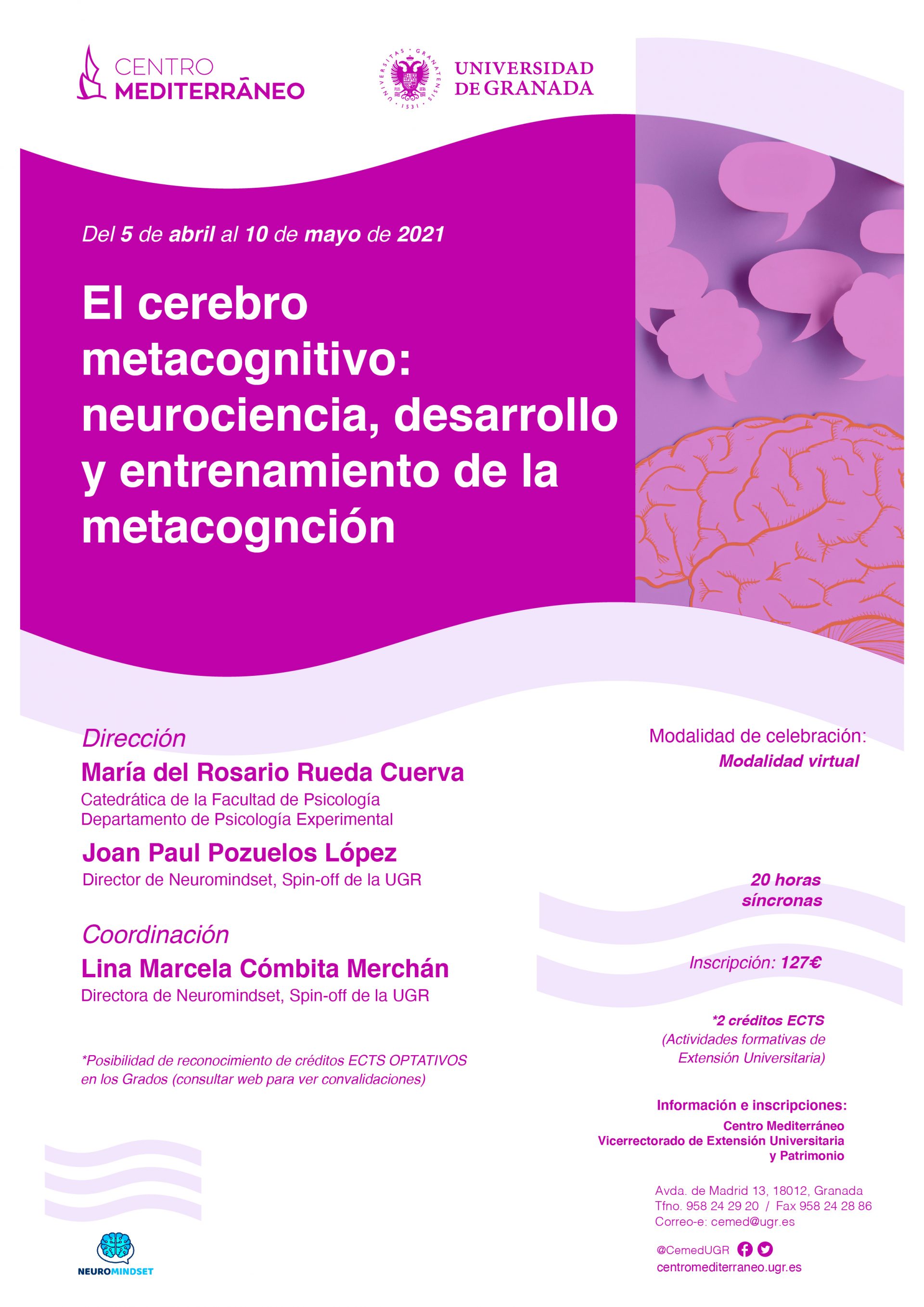 El Cerebro Metacognitivo: Neurociencia, Desarrollo Y Entrenamiento De ...